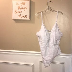 One piece bathing suit